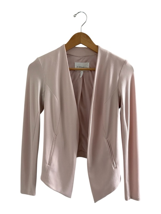 BCBGeneration Jackets & Blazers - BCBGMAXAZRIA Blush Pink Open Front Jacket